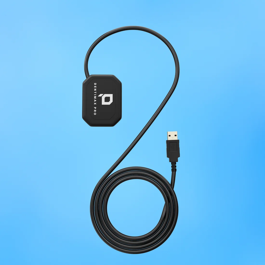DentiMax Pro sensor with its USB cable